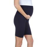 Luvmabelly Pamuklu Hamile Şort Tayt 8028 Kadınlar için Rahat ve Ayarlanabilir - 2XL - 201Lacivert