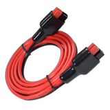 LUVMOXE 45A Konektör Uzatma Kablosu, 14AWG Güneş Paneli Uzatma Kablosu Taşınabilir Güç İstasyonu ile Uyumlu Güneş Jeneratörü Güneş Paneli (1M/3.28Ft)