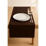 Luvora Home Nova Serisi Keten Runner - Kahverengi