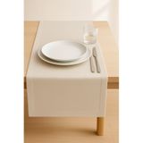 Luvora Home Nova Serisi Keten Runner - Krem