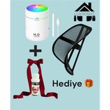 Luvroshe bel desteği bel yastığı HEDİYELİ Hava Nemlendiricisi koku h2o - Beyaz