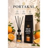 Luvroshe Portakal Çiçeği Çubuklu Oda Kokusu , Kokulu Çubuk , Çubuklu Ortam Kokusu , Ofis Ev Banyo Kokusu 50ML