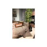 Luwino Home Koltuk Örtüsü , Tv Şalı , Throw ,Yatak Örtüsü , Çok Amaçlı Örtü , Kahveye Bej Renk 180x200 cm - Kahverengi - Bej - 180 x 200 cm