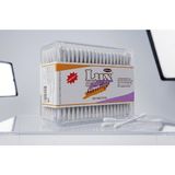 Lux 200 Adet Pamuklu Kulak Çubuğu,%100 Saf Hidrofil Pamuk, Hassas Kullanım