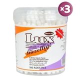Lüx 3x100'lü Pamuk Çubuğu