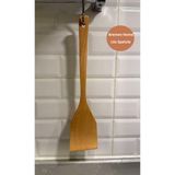 Lüx Ahşap Spatula Çevirgeç, Ithal Spatula (32 Cm)