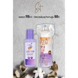 Lux Aseton 115 ml ve Disk Makyaj Pamuğu 50'li