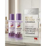 Lux Aseton Tırnak Oje Temizleyici 2 Adet 115 Ml