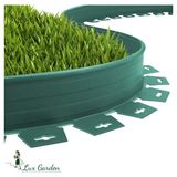 Lux Garden Çim Ayırıcı 25 M Yeşil Çim Sınırlayıcı Taş Toprak Ayıracı Çim Ayracı Çim Ayırıcı Bariyeri