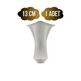 Lüx Lükens Beyaz 13Cm Plastik Ayak Mobilya Masa Ve Dolap Ayağı(Beyaz)(13Cm) Beyaz 13Cm 13Cm - 1 Adet