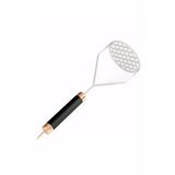 Lüx Metal Siyah Bronz Patates Ezici