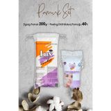 Lux Peeling Etkili Makyaj Pamuğu 40' Lı ve Zigzag Pamuk 200 gr