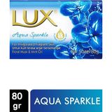 LUX Sabun 80 Gr Aqua Sparkle 8 Paket