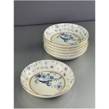 Lüx Seri Porselen 6 Lı 18 Cm Yemek Tabağı