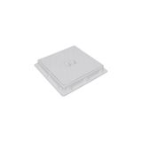 LUX WARES 20x20 Rögar Kapağı / Havuz Kapağı / Peyzaj Kapağı / Plastik Kapak / Çerçeve + Düz Kapak