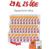 Lux Zigzag Pamuk 100GR 60 Adet Rosie Bebek Temizleme Mendili Kişisel Hijyen İçin