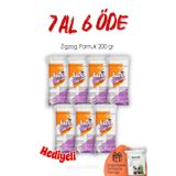 Lux Zigzag Pamuk 200 Gr 7 Al 6 Öde Ve Rosıe