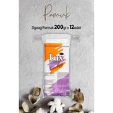 Lux Zigzag Pamuk 200 gr x 12 Adet Hidrofil Pamuk Kişisel Hijyen ve Makyaj Temizliği İçin