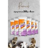 Lux Zigzag Pamuk 200 gr x 6 Adet Hidrofil Pamuk Kişisel Hijyen ve Makyaj Temizliği İçin