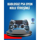 Luxana Bluetooth Kablosuz Ps4 Gamepad Çift Motorlu Siyah Controller - AFN9996048-9619