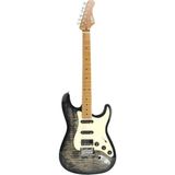 Luxars S-G25 Bk Stratocaster Tipi Elektro Gitar Siyah