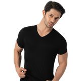 LÜXDRM 5'li Ekonomik Paket, Bambu Kumaş, V Yakalı Likralı Erkek T-shirt & Fanila