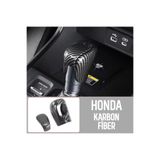 LUXE AKSESUAR Honda Civic, Accord, HR-V, Fit , Crider Uyumlu Karbon Fiber Vites Topuzu Kaplama Koruma 2'li Set
