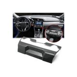 LUXE AKSESUAR Honda Civic FC5 ( 2016 - 2022 ) Merkezi Kontrol Klima Paneli Çerçevesi Karbon Fiber Kaplama Tek Parça
