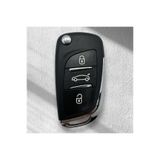 LUXE AKSESUAR Peugeot partner-307-207-308-5008 Sustalı Çevirici-Dönüşüm Kumanda Kabı 3 Buton Pİl Yataklı