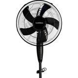 Luxell 16" Siyah Vantilatör 55 W Güçte Ayaklı Tip 5 Pervane ile Etkili Soğutma