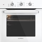 Luxell A6SF2 MT Beyaz Kristal Ankastre Fırın