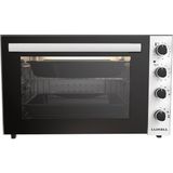 Luxell Beyaz - Siyah 70 Litre Börekçi Midi Fırın LX-9625 - 00-Siyah - Beyaz
