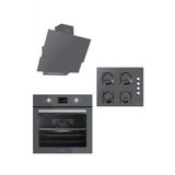 LUXELL GRİ OPALL ANKASTRE SET 15 PROGRAM