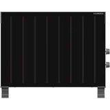 Luxell Hc 2947 Konvektör Konveksiyonel Isıtıcı Siyah Renk Duvara Monte Edilebilir 2500W Güçlü