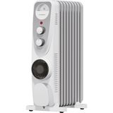 Luxell LUX09-FP-WG 2400 Watt Turbo Fanlı 9 Dilim Yağlı Radyatör Aşırı Isınma Koruması ile