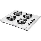 Luxell LX-40 TSHDF Beyaz Cam Set Üstü Ocak