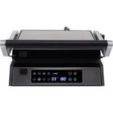 Luxell Lxtm-03 2200 Watt Dijital Tost Makinesi Inox Döküm Plaka Özelliği ile 180° Açılabilir