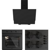 Luxell Prime Glass Ankastre Set (B66-SF3)-(LX-40TAHDF)-(DA6-835)