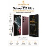 LUXELLOOM Galaxy S22 Ultra Nano Şeffaf Ekran Koruyucu