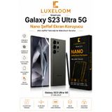 LUXELLOOM Galaxy S23 Ultra 5G Nano Şeffaf Ekran Koruyucu