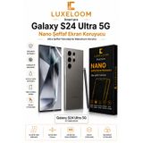 LUXELLOOM Galaxy S24 Ultra 5G Nano Şeffaf Ekran Koruyucu