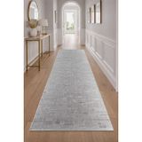 Luxera Modern Perfectly Yün Tuşeli Akrilik Yolluk Özel Ölçü Kesme Halı Lu05 Gri