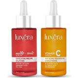 Luxera Paris Cilt Bakım Seti (C Vitamin Serumu + Aha Bha Kırmızı Peeling)