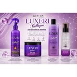 Luxeri Revola Lüxeri Collagen Serisi Şampuan 500ml + Maske 500ml + Serum 75cc+ Fön Suyu 400ml saç bakım kolay taranma boya koruma serisi