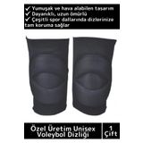 Luxery Özel Üretim Esnek Yumuşak Koruyucu Unisex Voleybol Futbol Dizliği
