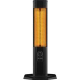 Luxeva LXV2000 Karbon İnfrared Ufo Isıtıcı 2000W Alüminyum Gövde ile Açık ve Kapalı Alanlarda Kullanım