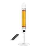 Luxeva Pro-Fr White Ayaklı Uzaktan Kumandalı Karbon Isıtıcı 2500 W