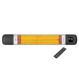 Luxeva Pro-Wl Black Duvar Tipi Uzaktan Kumandalı Karbon Isıtıcı 2500 W