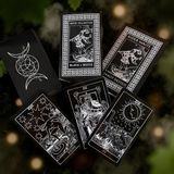LUXMON Regin Black & White Tarot Destesi 78 Kart