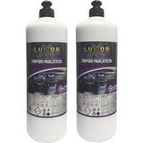 Luxor Kimya 2 x 1 Lt Slikonlu Torpido Parlatıcı Torpido Temizleyici